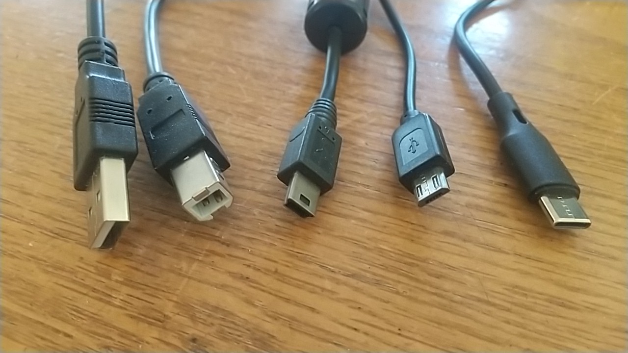 USBケーブルの種類