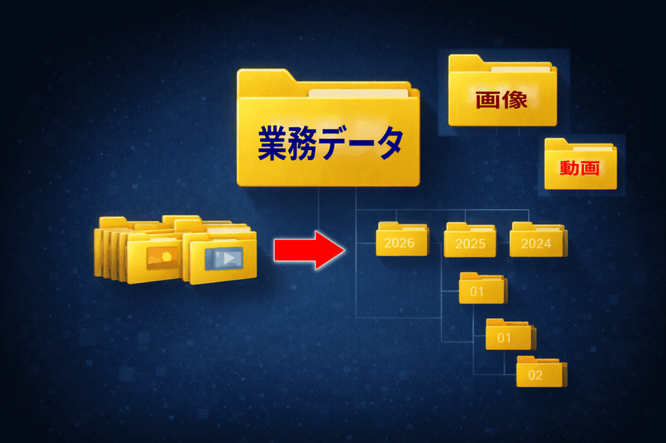 業務用ファイルの保存規則