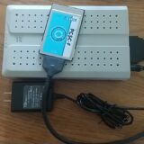 USB普及前に使われたSCSI機器の一例ZIPドライブとPCカードの組み合わせ
